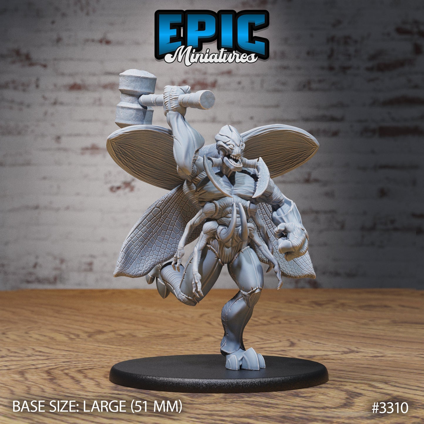 Demon Insect General (3 Variants Available) - Epic Miniatures