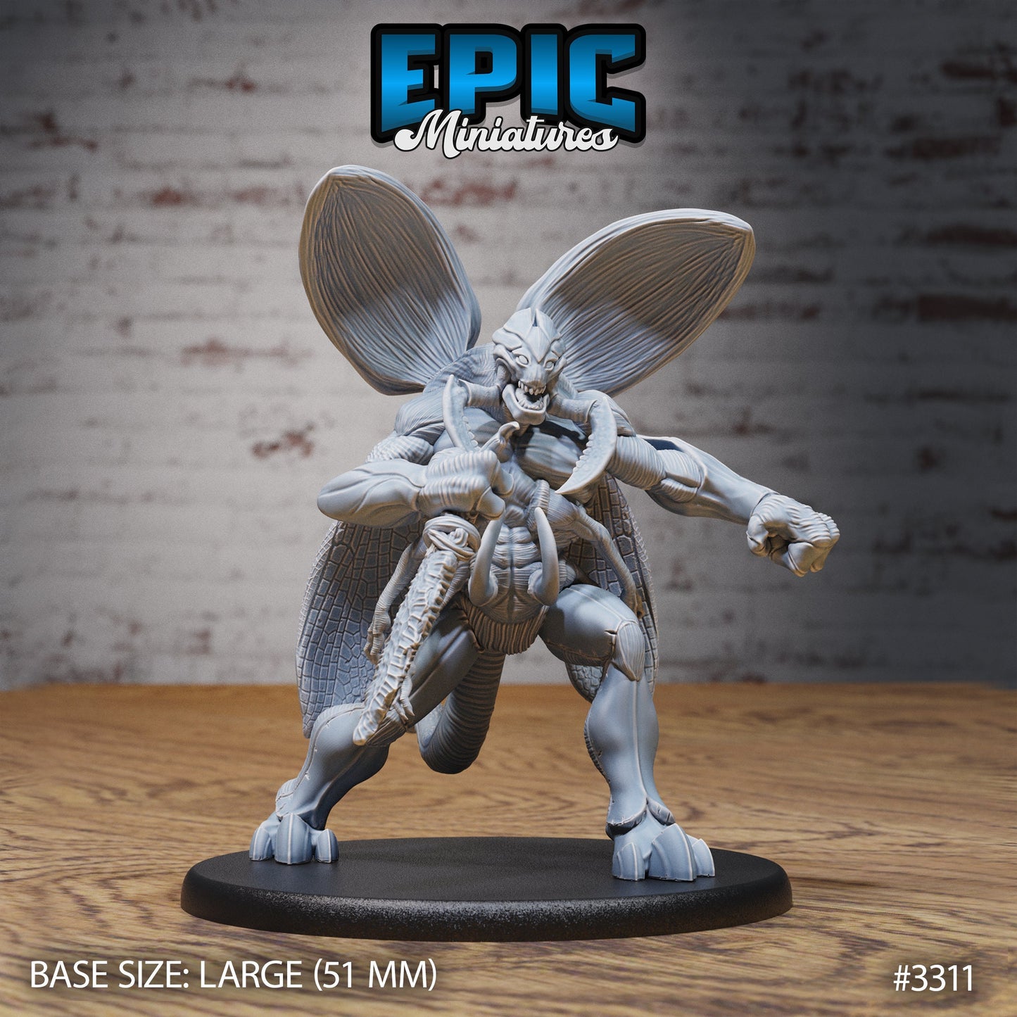 Demon Insect General (3 Variants Available) - Epic Miniatures