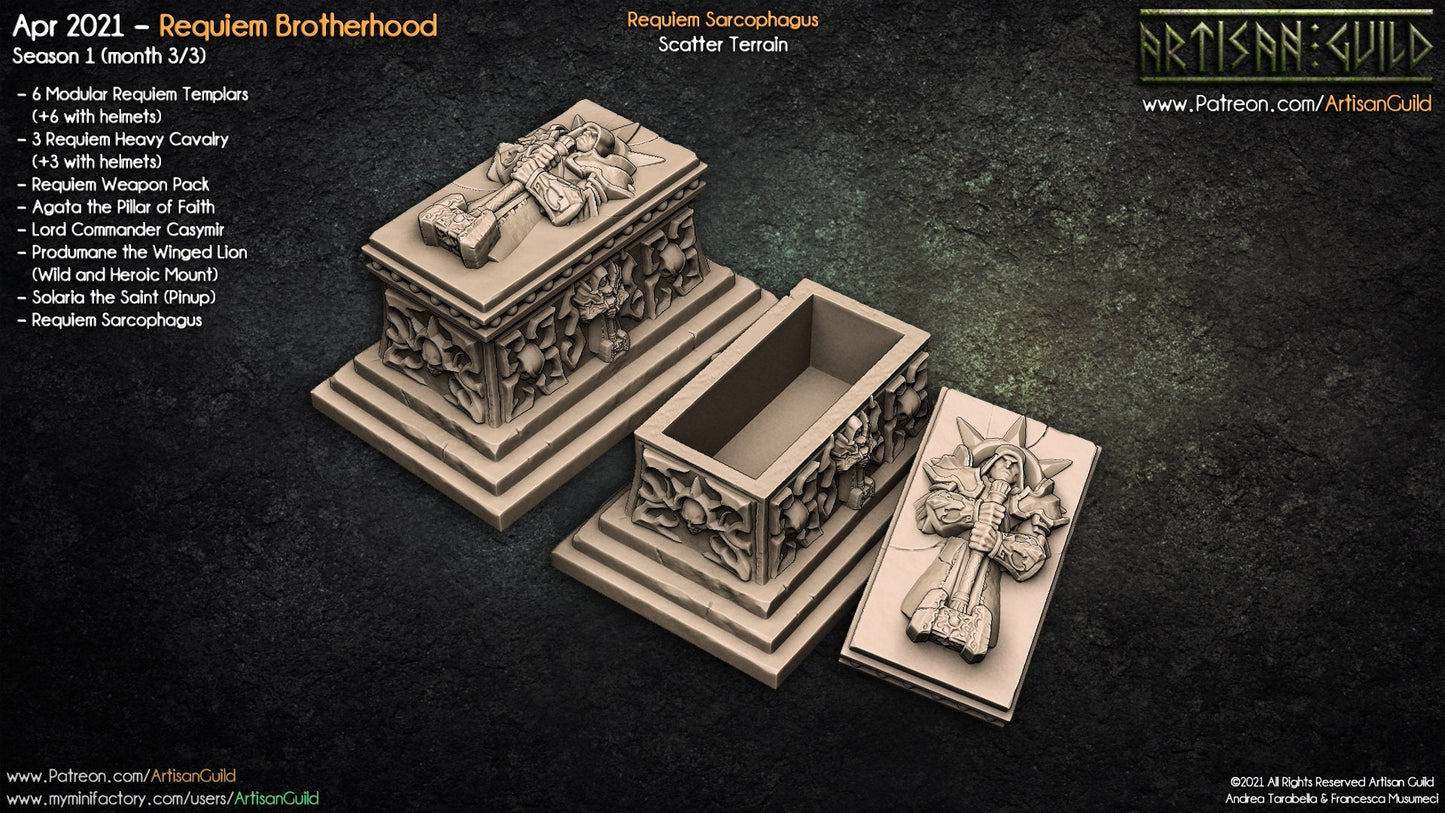 Requiem Sarcophagus - Terrain Piece - Artisan Guild