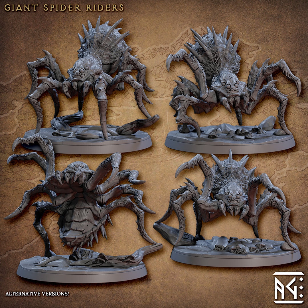 Faldorn Spiders (4 Variants Available) - Artisan Guild