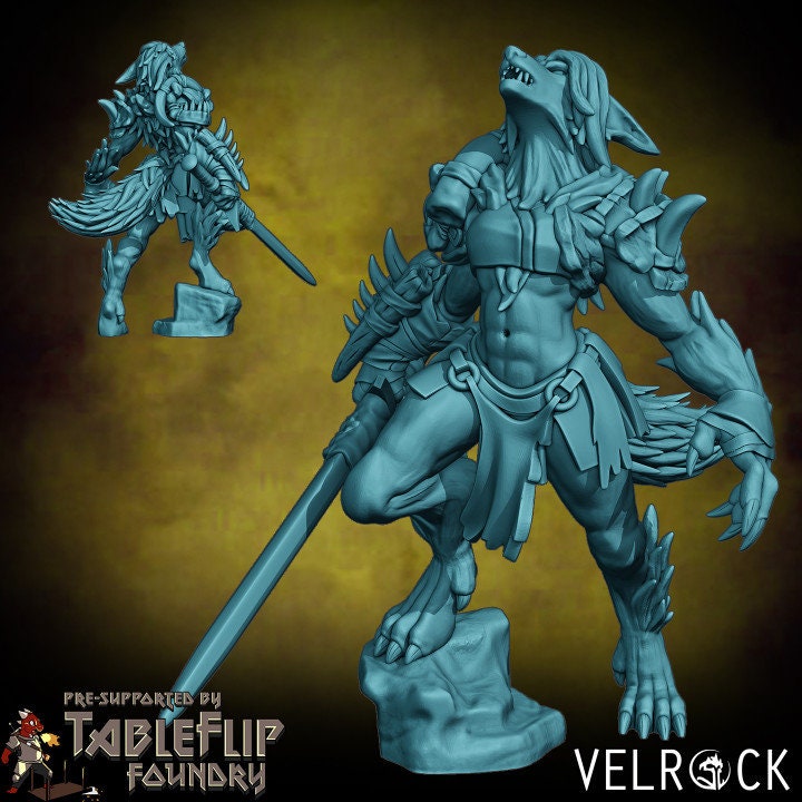 Shifter Barbarian (2 Variants Available) - Velrock