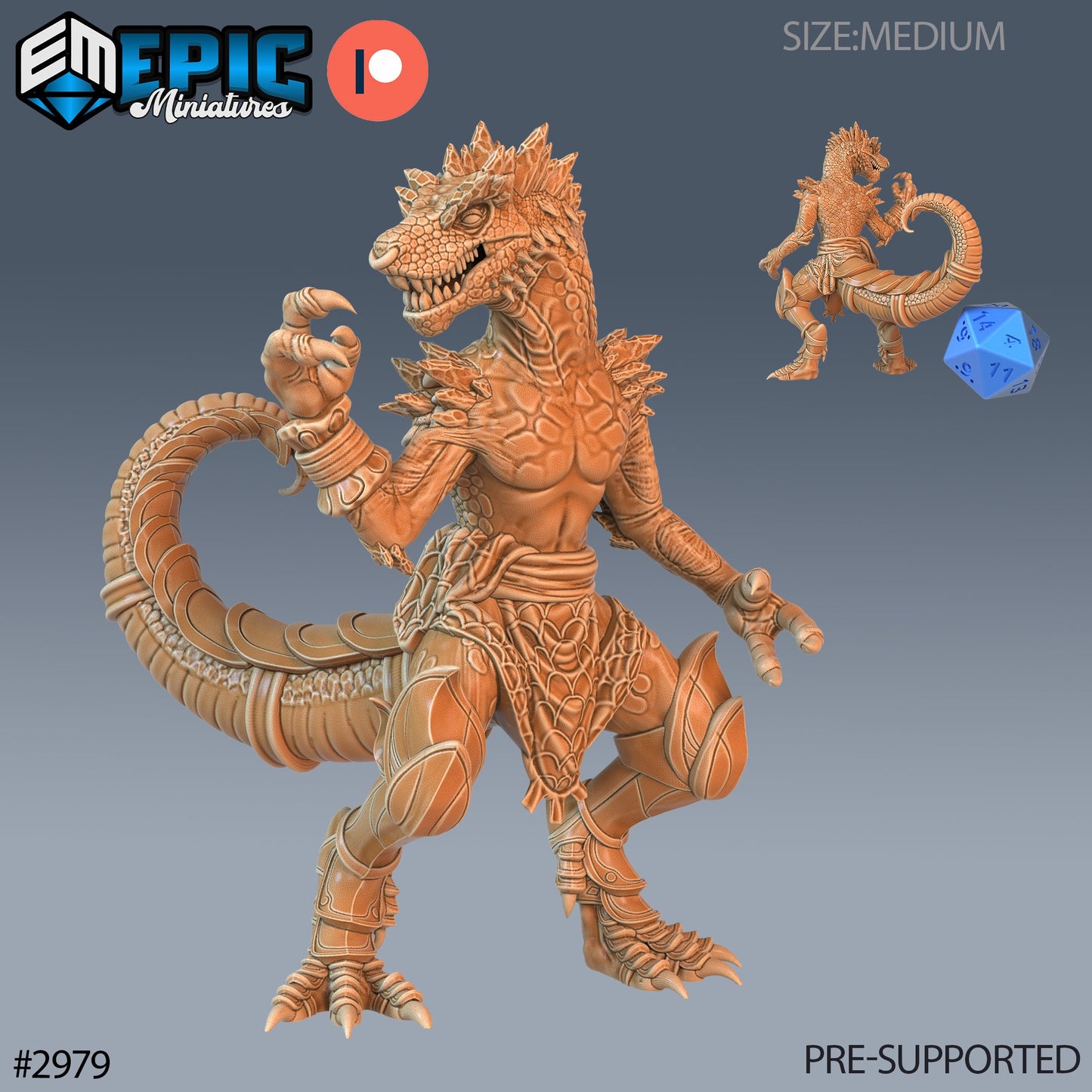 Tyranno Folk (3 Variants Available) - Epic Miniatures