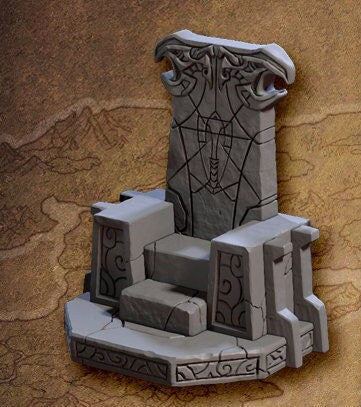 King Alvar on the Mountain Throne - Artisan Guild