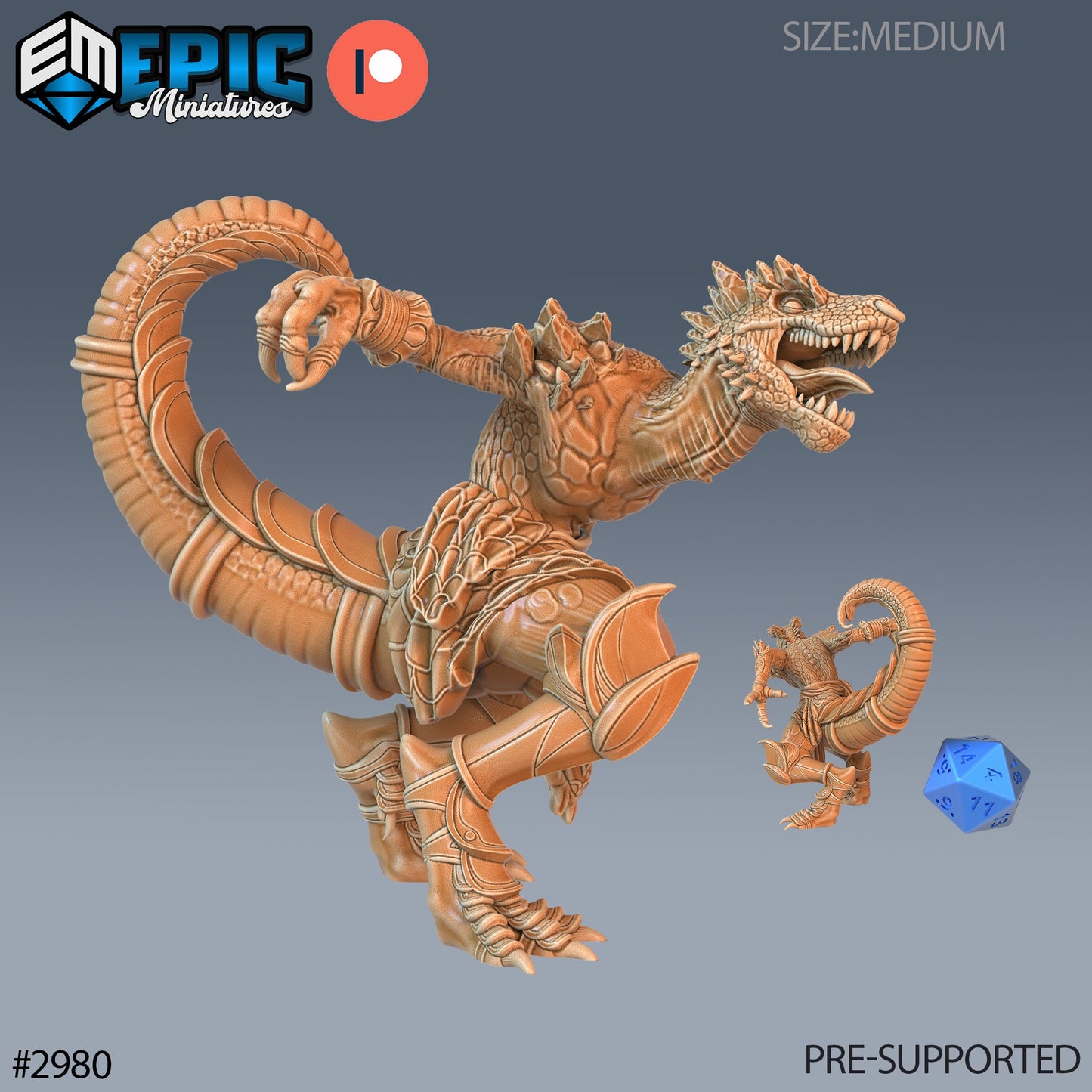 Tyranno Folk (3 Variants Available) - Epic Miniatures