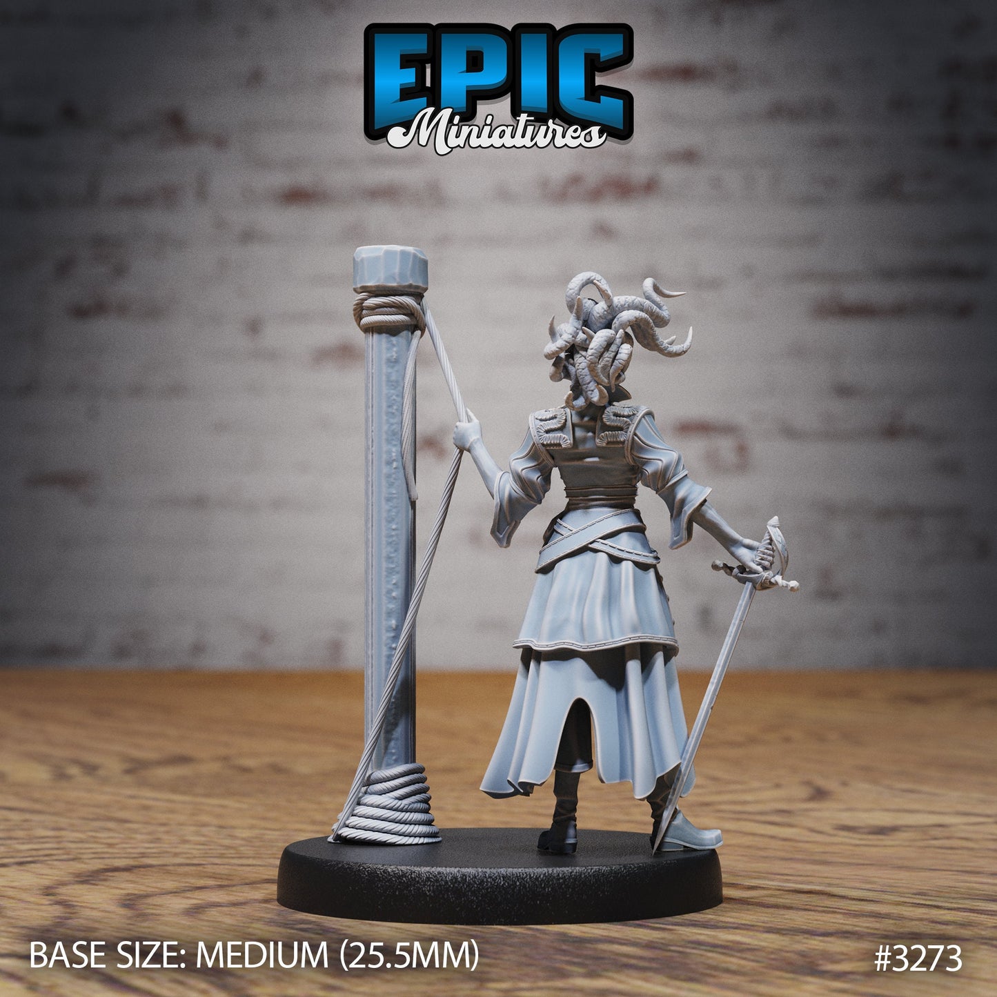 Gorgon Pirate (3 Variants Available) - Epic Miniatures