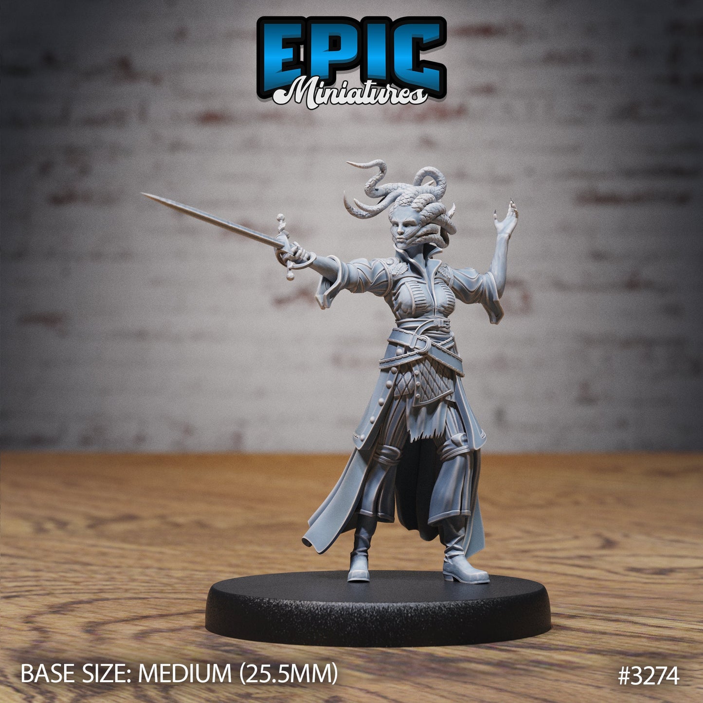 Gorgon Pirate (3 Variants Available) - Epic Miniatures