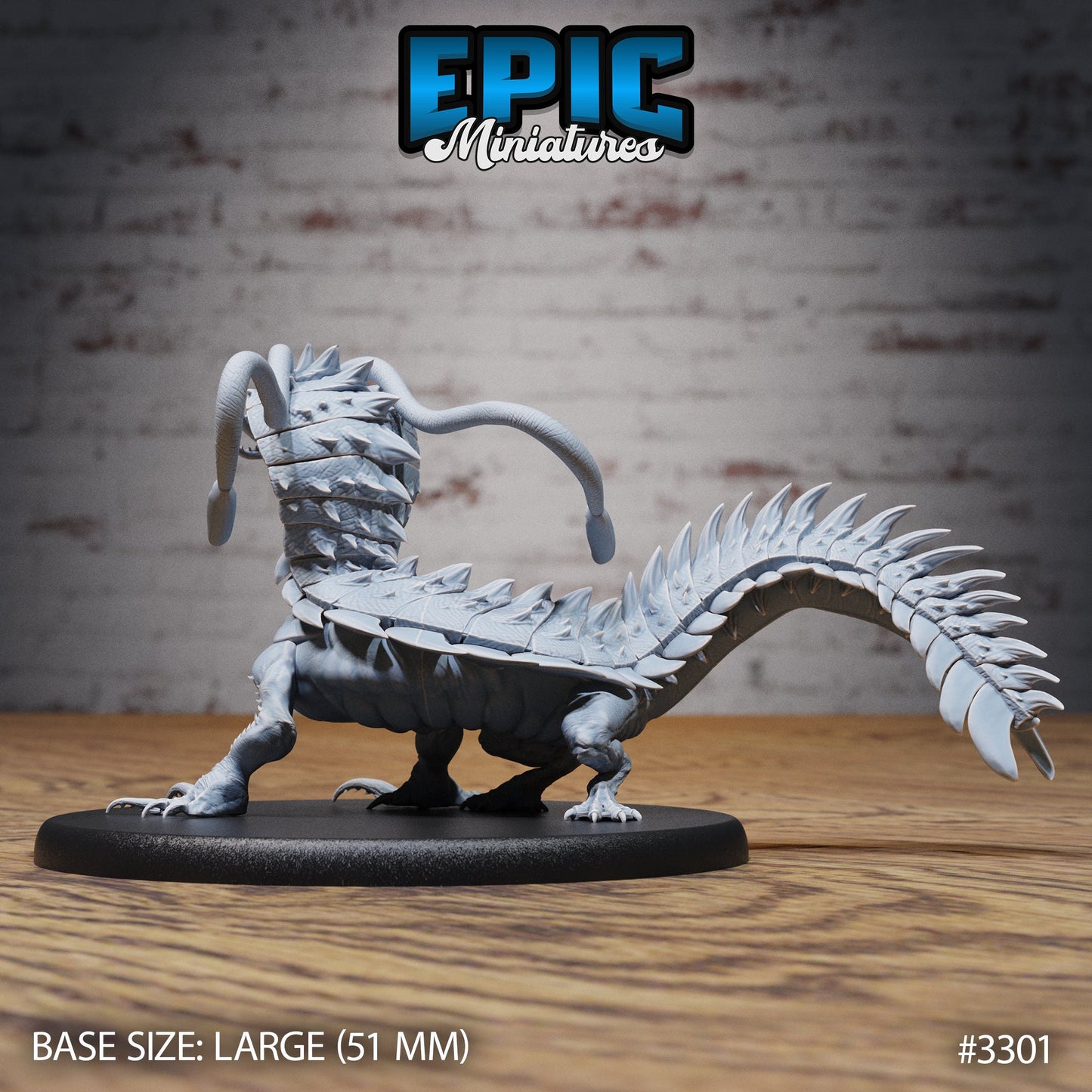 Sea Drake Deity (3 Variants Available) - Epic Miniatures