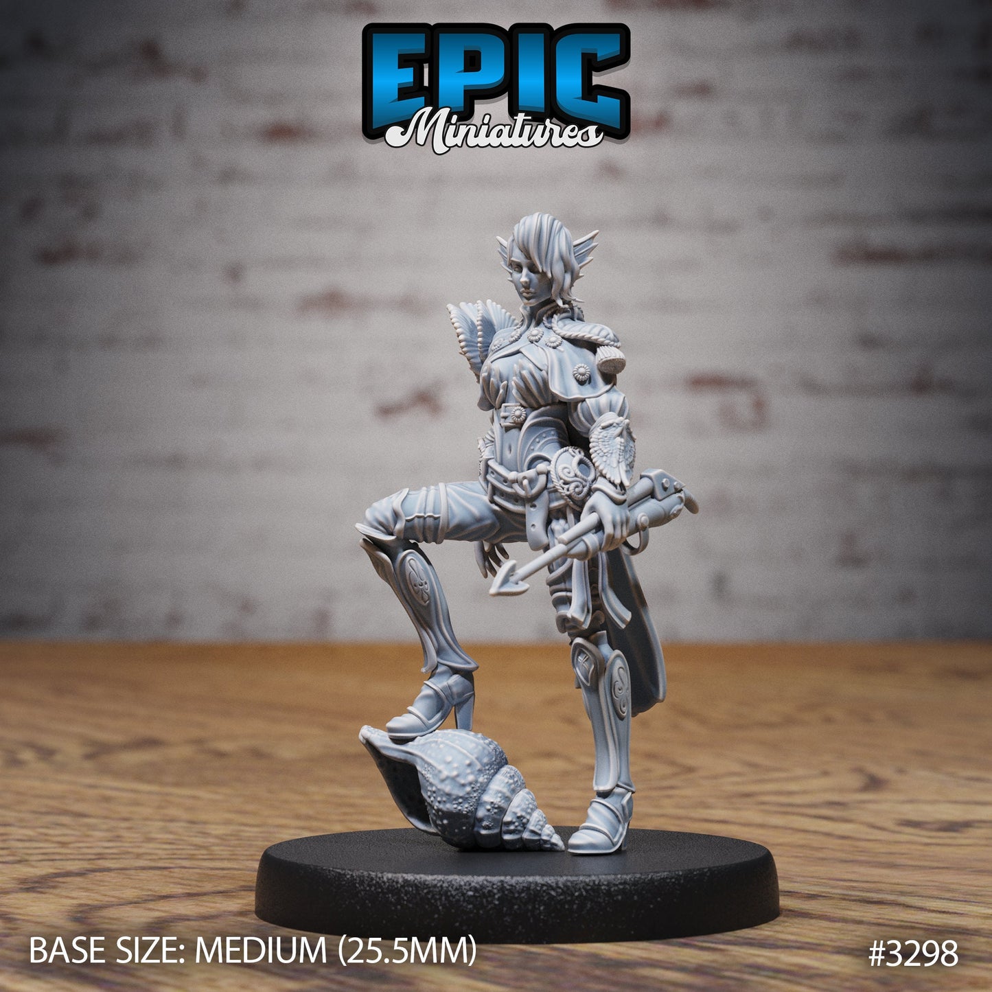 Female Triton (3 Variants Available) - Epic Miniatures