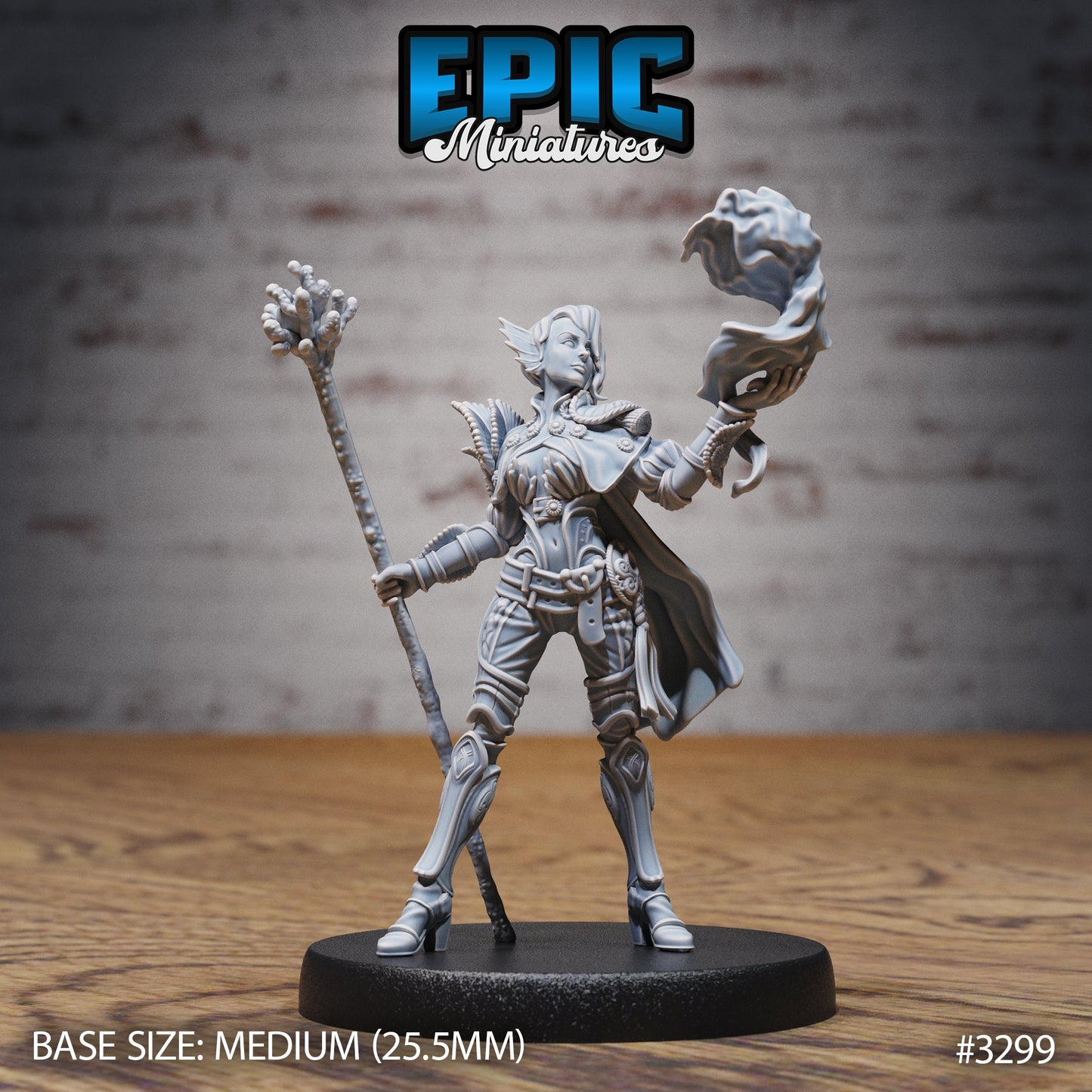 Female Triton (3 Variants Available) - Epic Miniatures