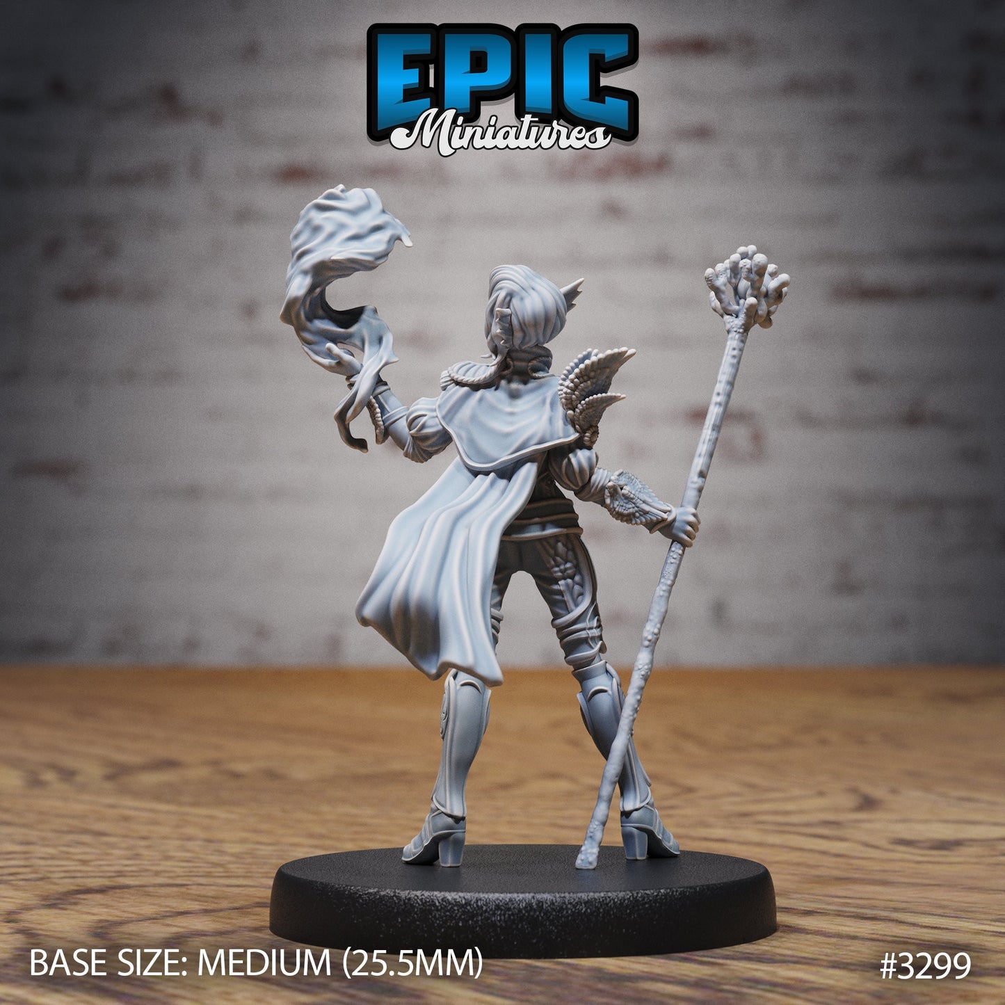 Female Triton (3 Variants Available) - Epic Miniatures