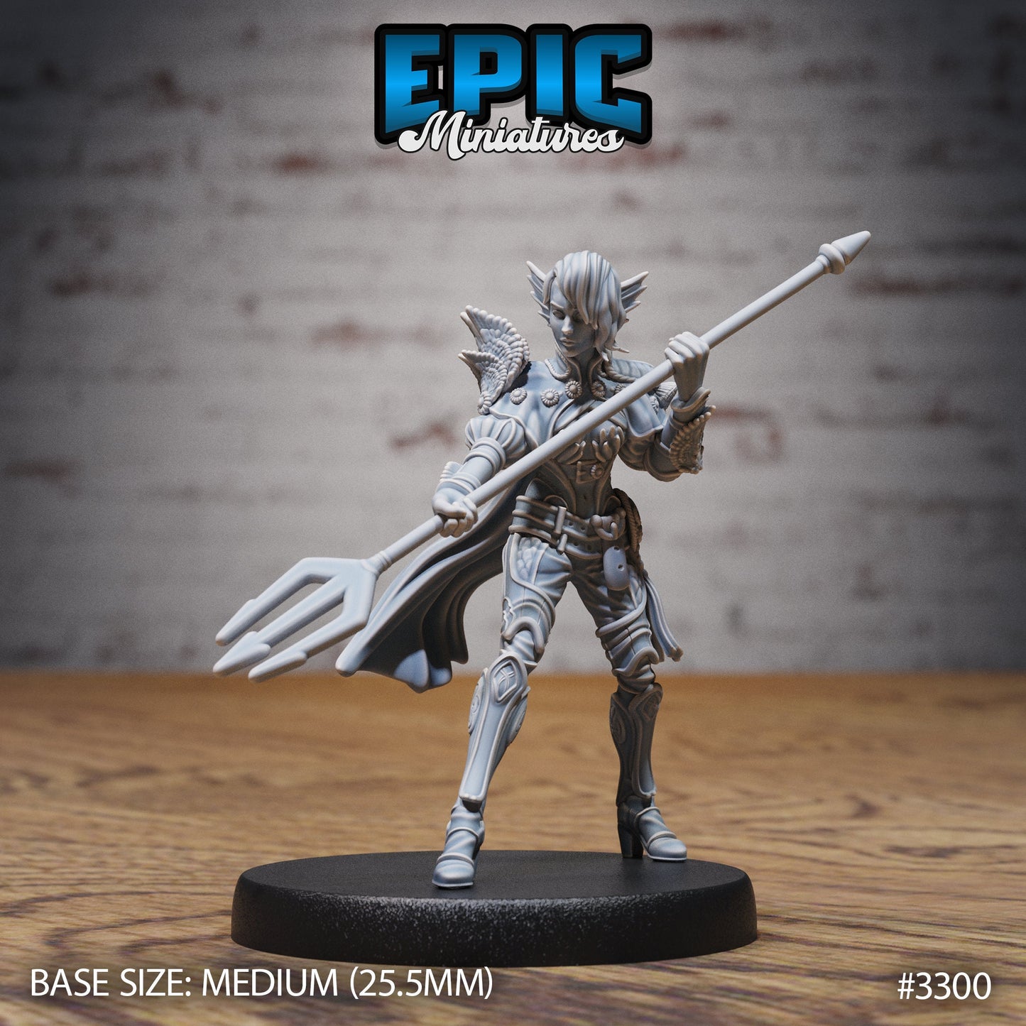 Female Triton (3 Variants Available) - Epic Miniatures