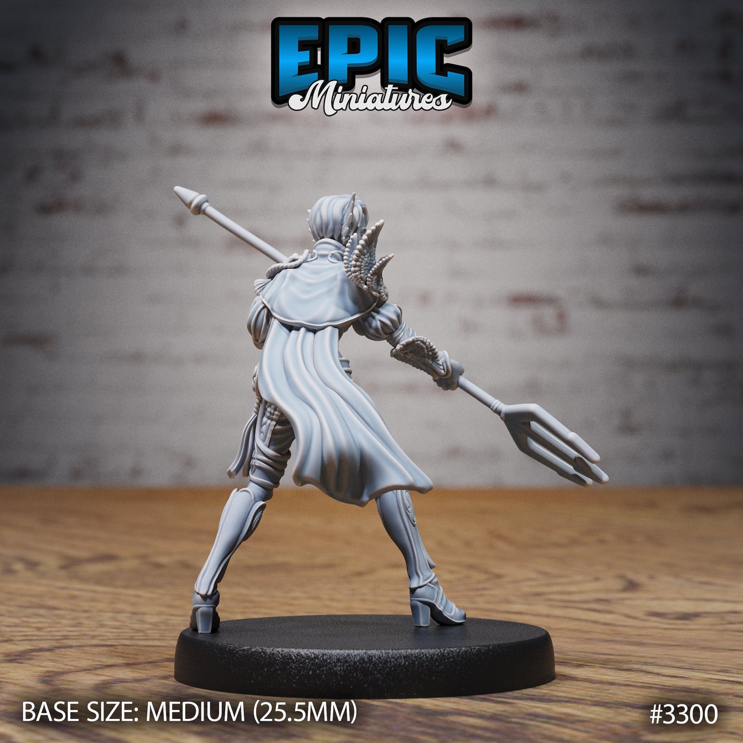 Female Triton (3 Variants Available) - Epic Miniatures