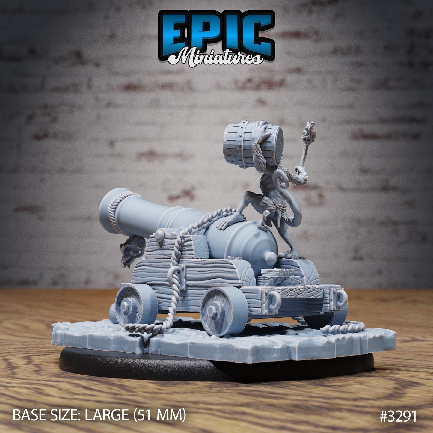 Monkey Cannon Crew (3 Variants Available) - Epic Miniatures