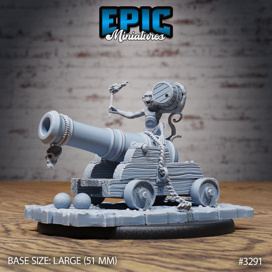 Monkey Cannon Crew (3 Variants Available) - Epic Miniatures