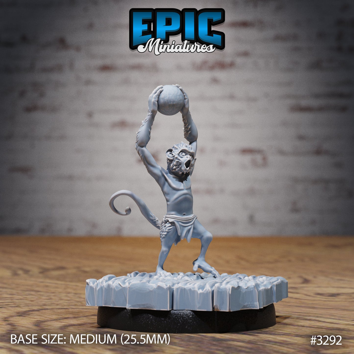 Monkey Cannon Crew (3 Variants Available) - Epic Miniatures