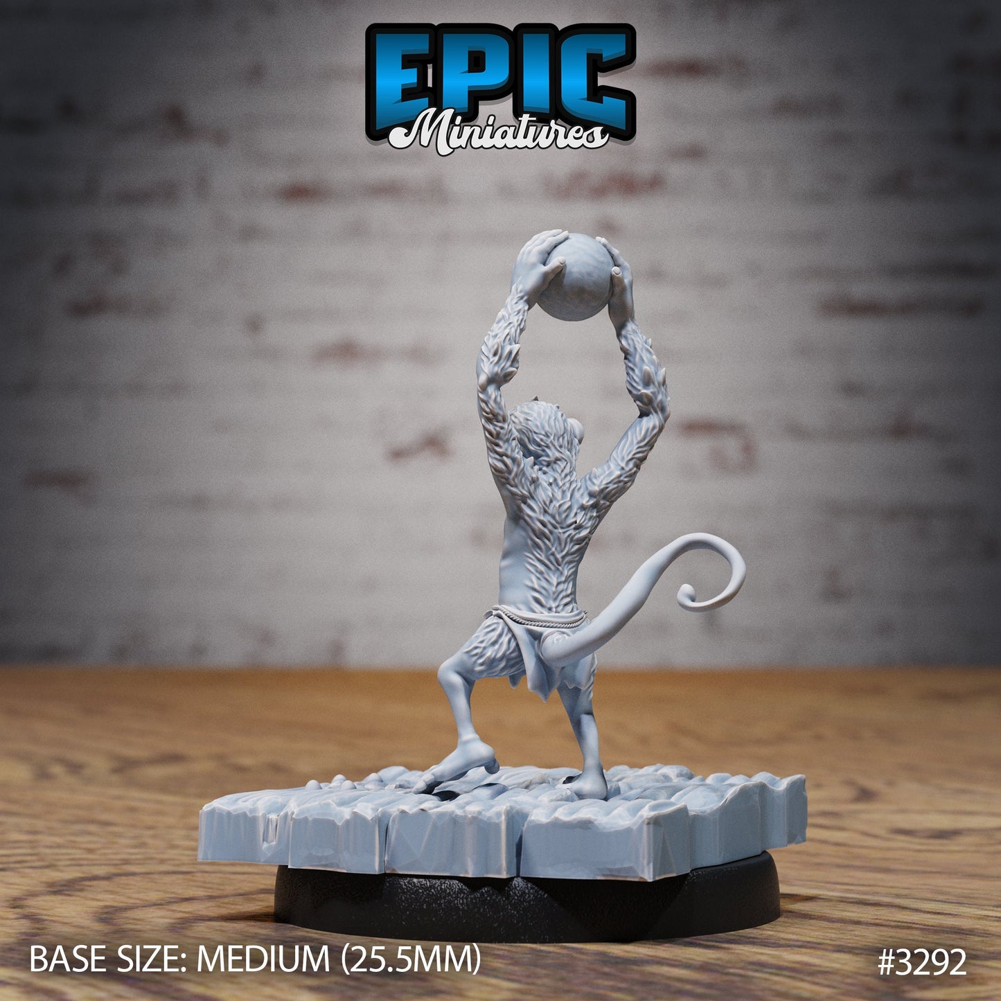 Monkey Cannon Crew (3 Variants Available) - Epic Miniatures