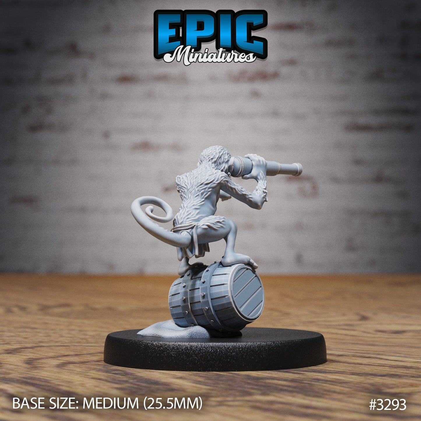 Monkey Cannon Crew (3 Variants Available) - Epic Miniatures