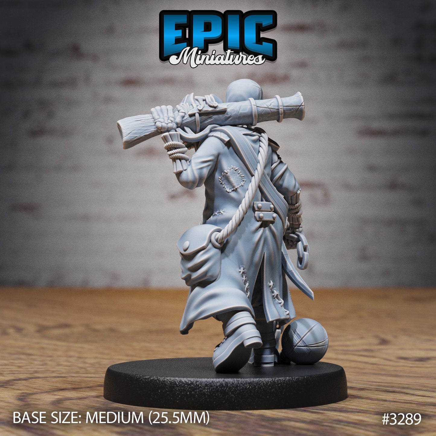 Undead Pirate Crew, Set 2 (4 Variants Available) - Epic Miniatures