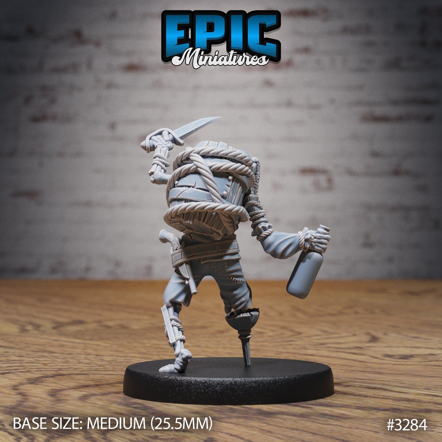 Undead Pirate Crew, Set 1 (4 Variants Available) - Epic Miniatures
