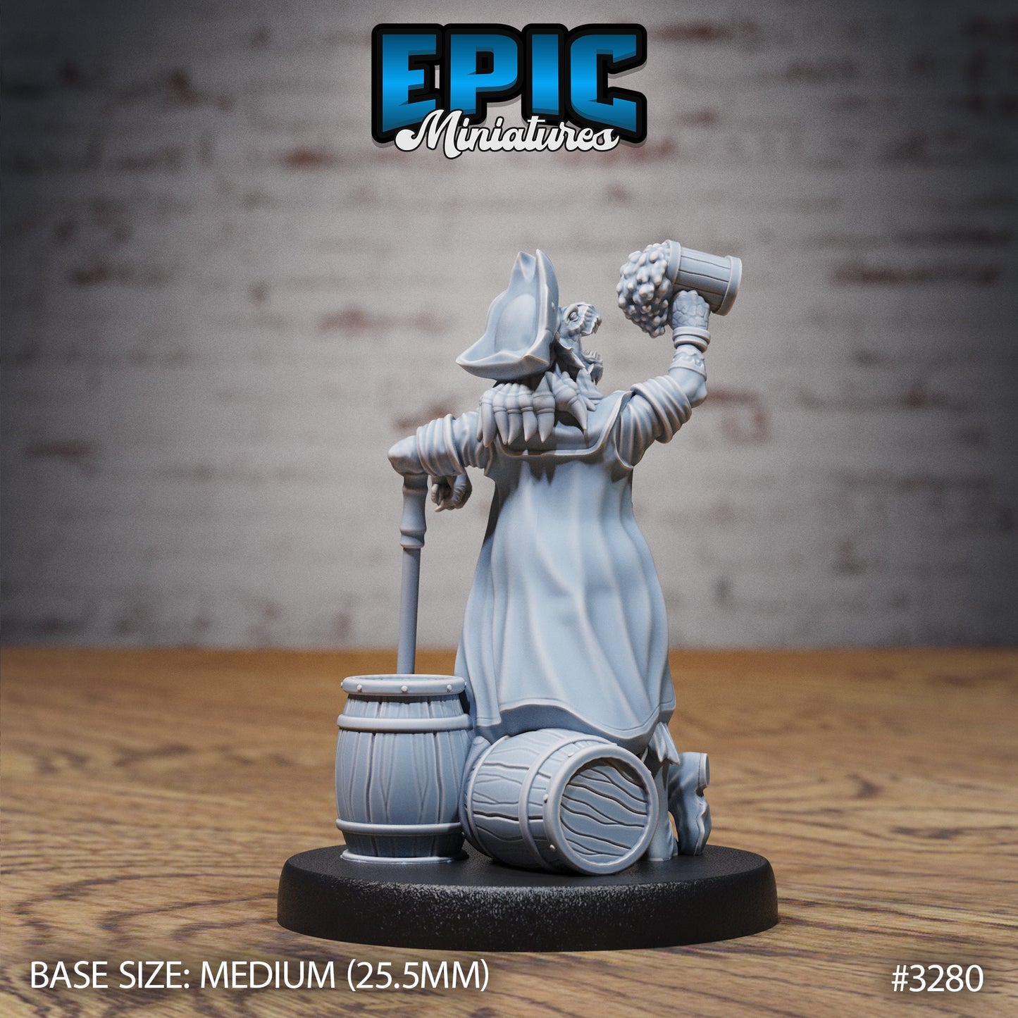 Dragonborn Pirate (3 Variants Available) - Epic Miniatures