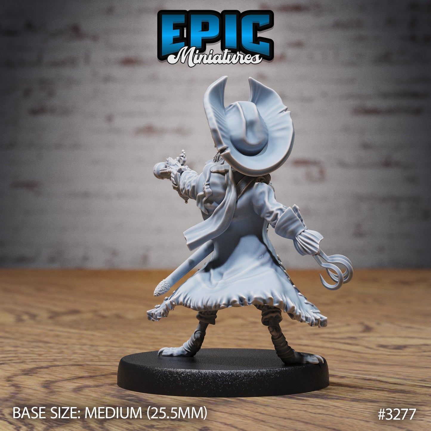 Crow Folk Pirate (3 Variants Available) - Epic Miniatures