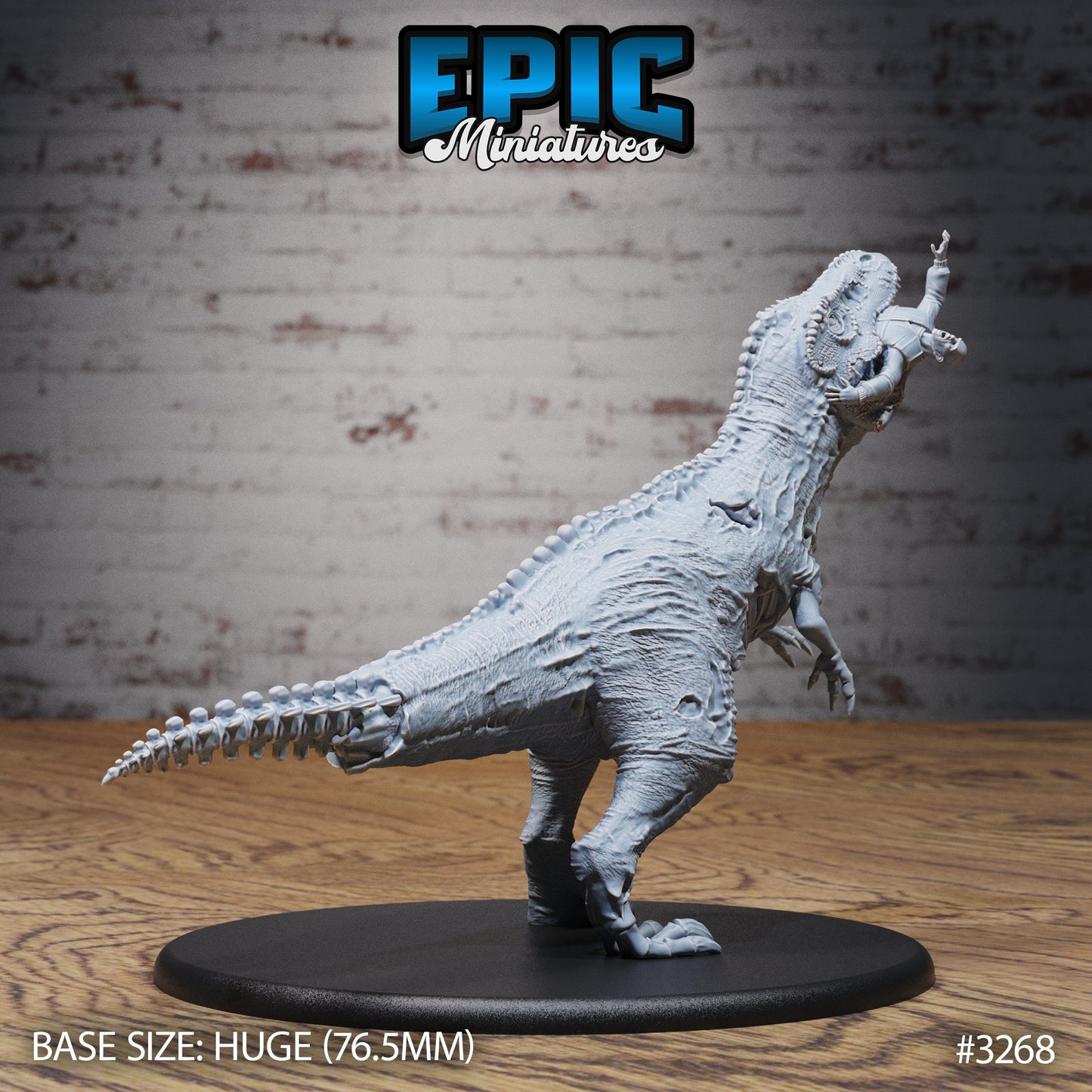 Zombie T-Rex (4 Variants Available) - Epic Miniatures