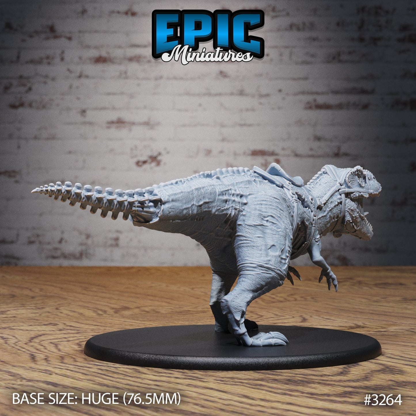 Zombie T-Rex (4 Variants Available) - Epic Miniatures