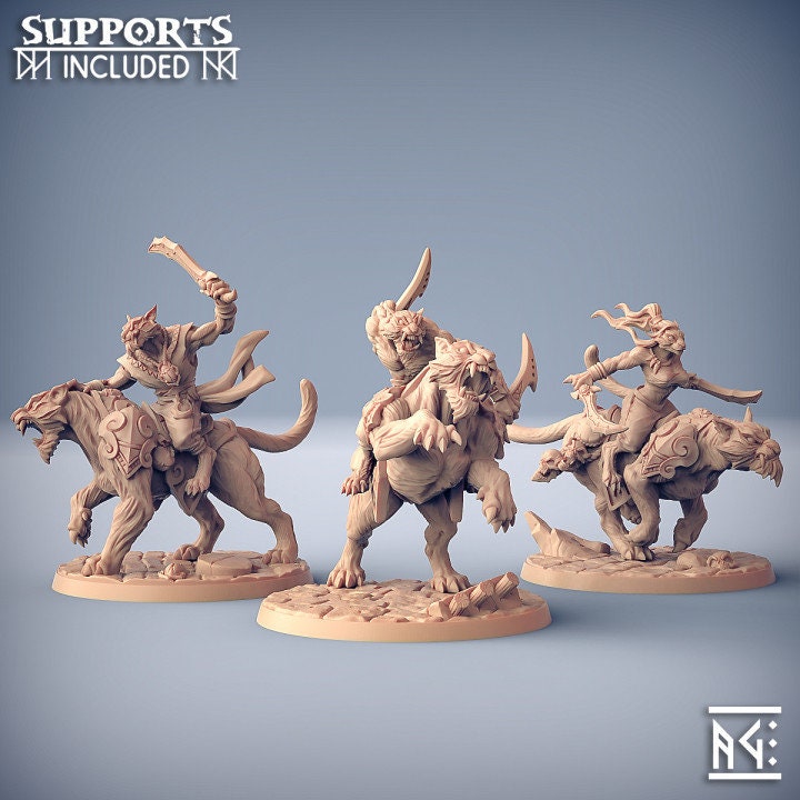 Rakshatiger Riders (3 Variants Available) - Artisan Guild