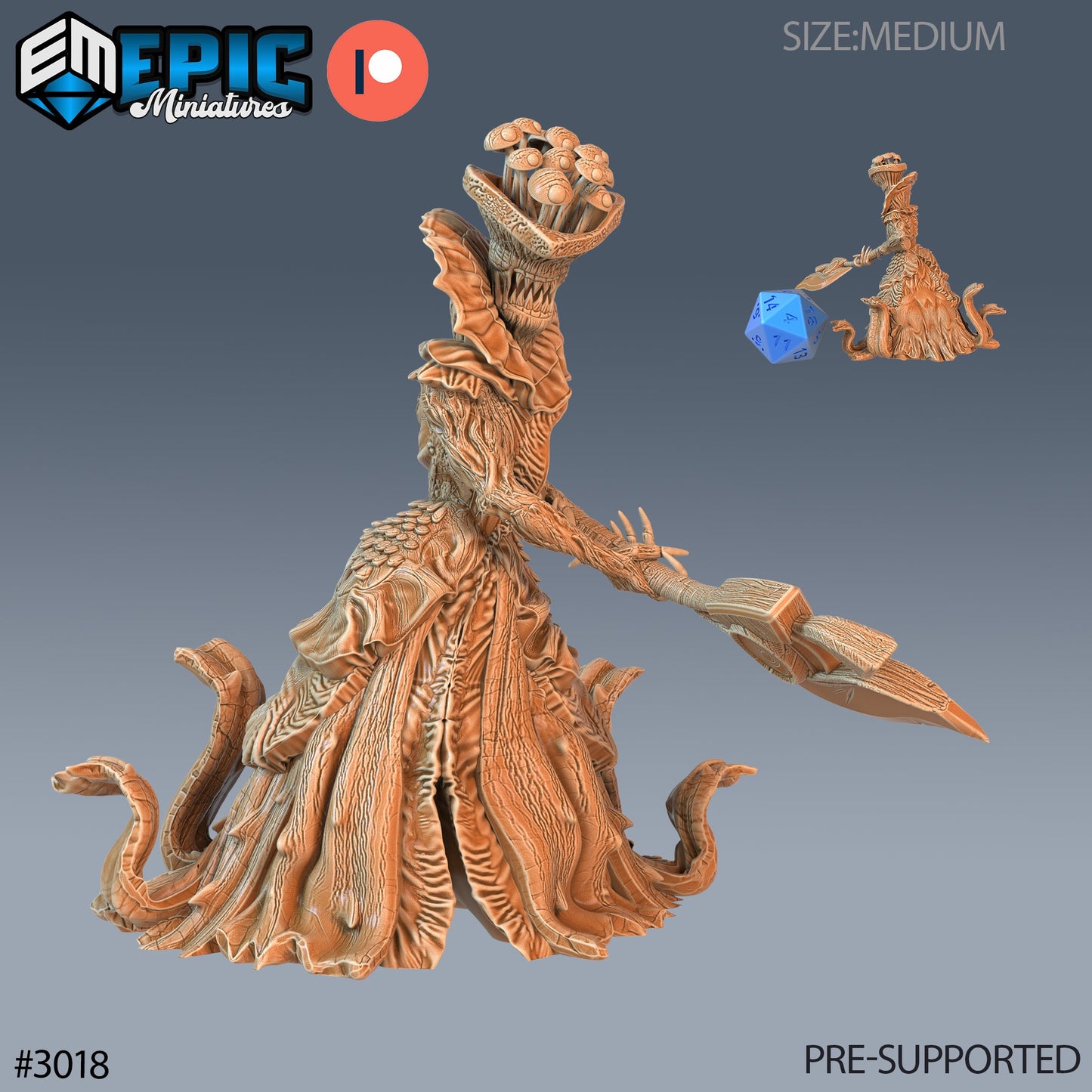 Fungus Queen (3 Variants Available) - Epic Miniatures