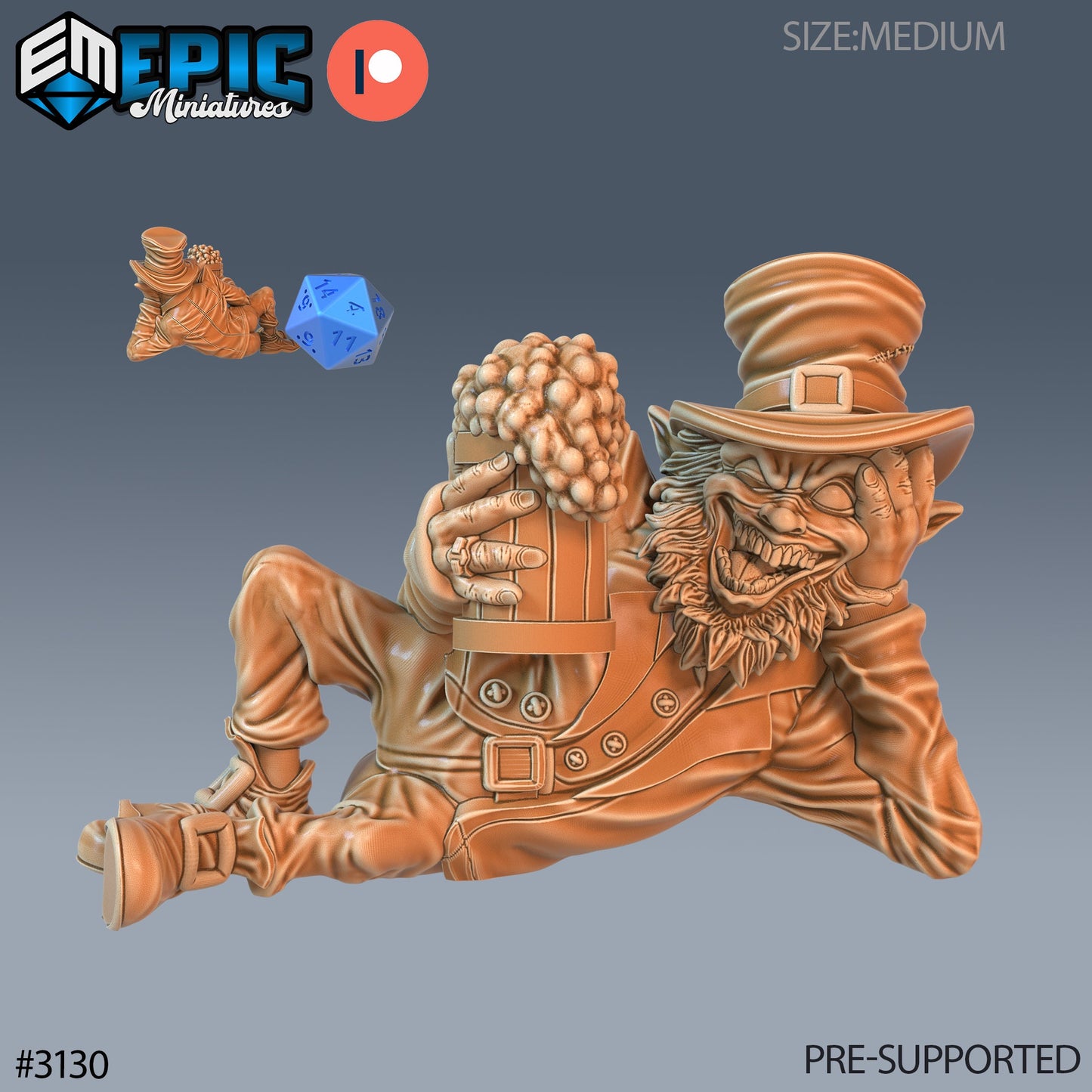 Leprechaun (3 Variants Available) - Epic Miniatures