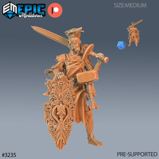 Construct Blacksmith (3 Variants Available) - Epic Miniatures