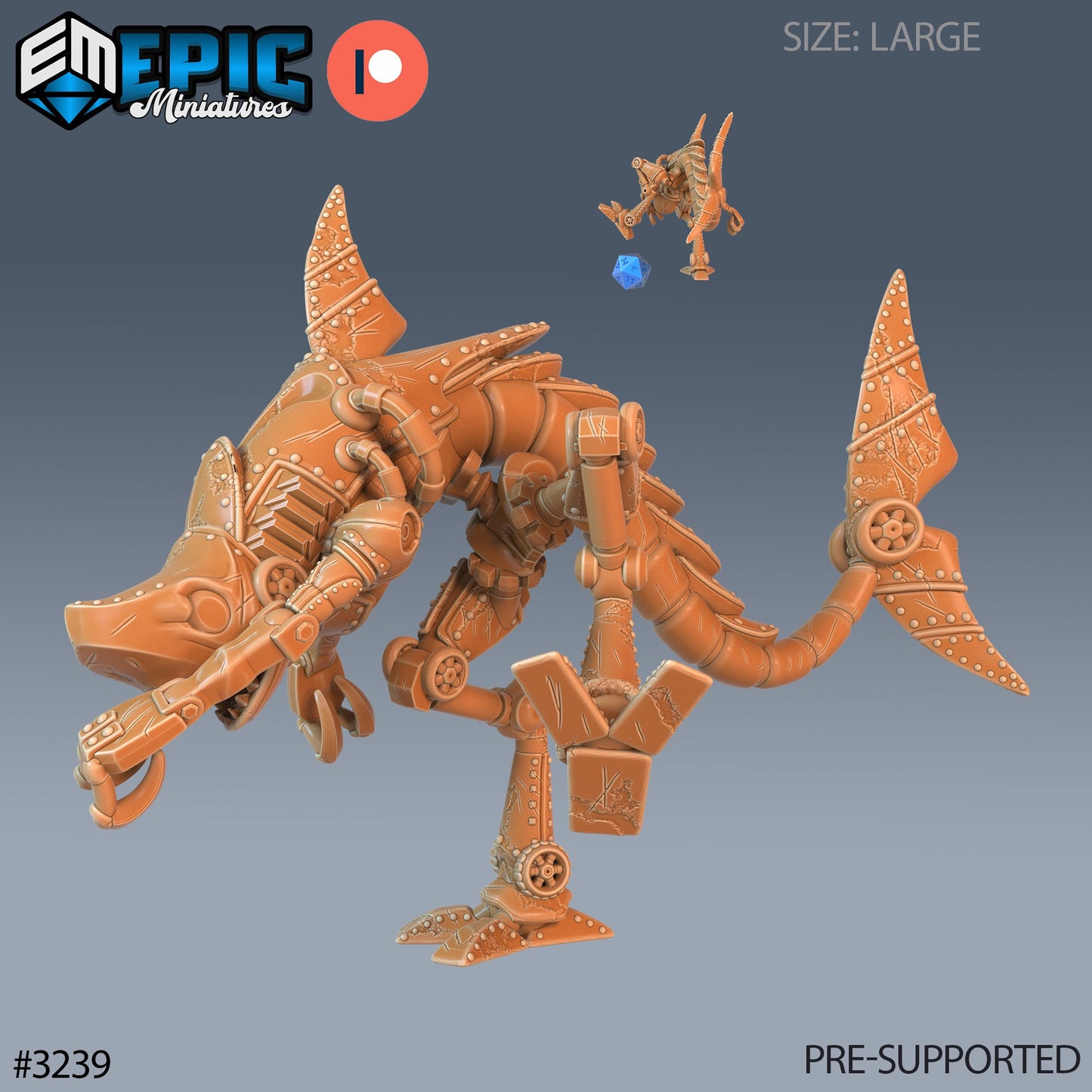 Steam-Tech X1100 Sharknator (3 Variants Available) - Epic Miniatures