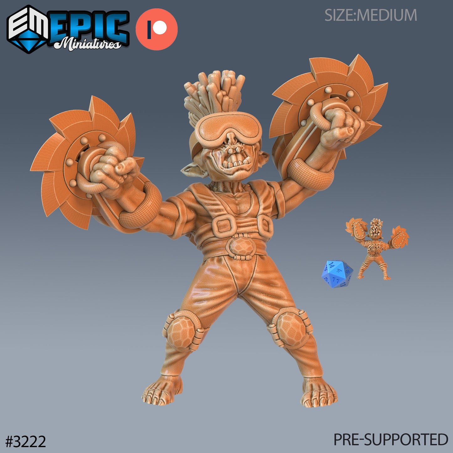 Steam Goblins, Set 2 (4 Variants Available) - Epic Miniatures
