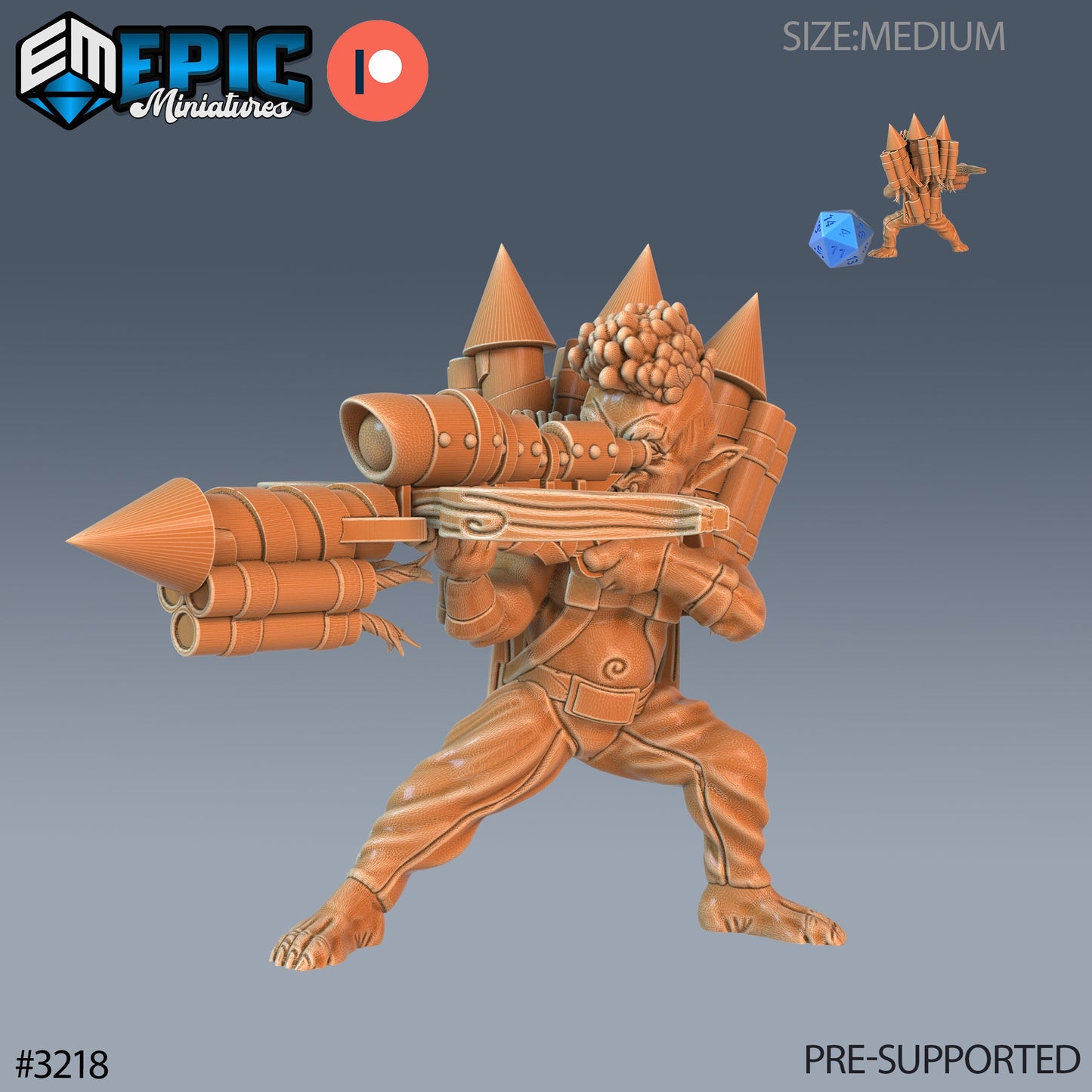Steam Goblins, Set 1 (4 Variants Available) - Epic Miniatures