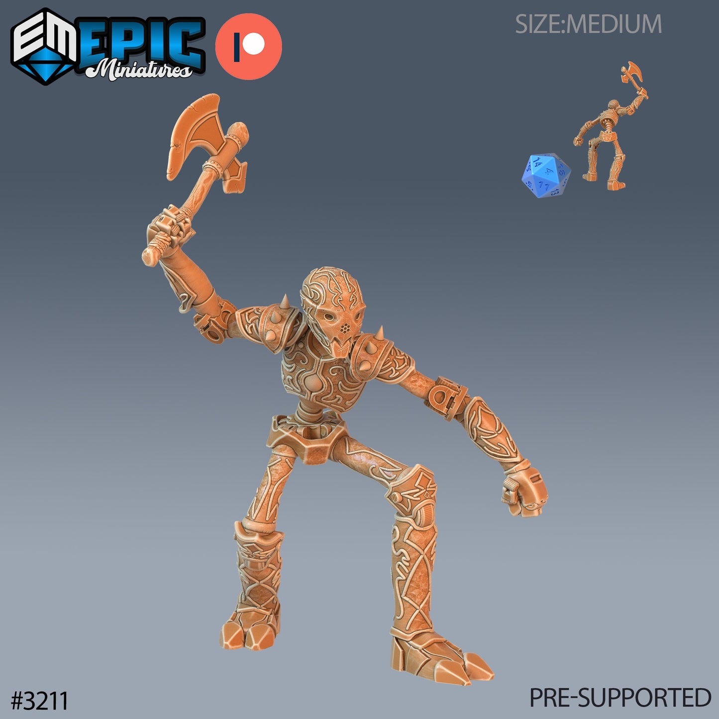 Stripped War Construct (3 Variants Available) - Epic Miniatures