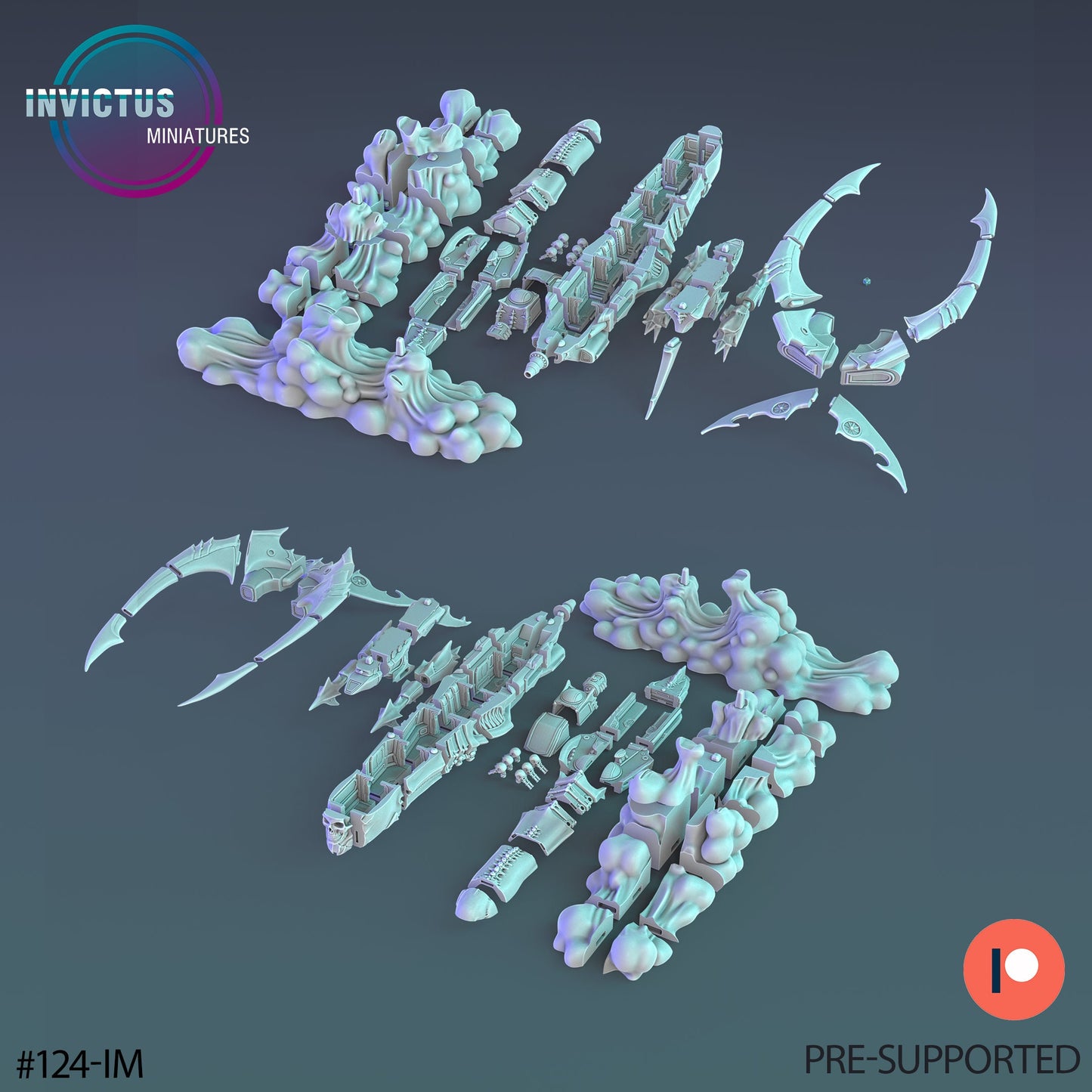 Pirate Spaceship - Invictus Miniatures