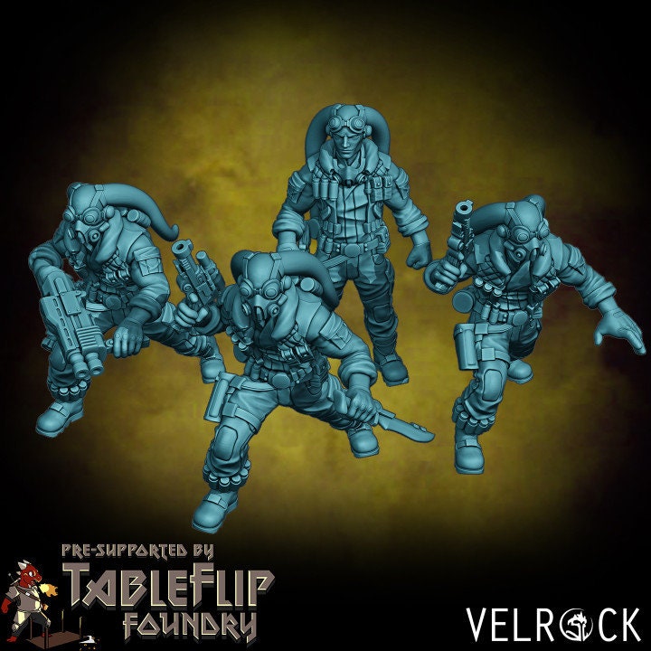 Alien Scoundrel (4 Variants Available) - Velrock