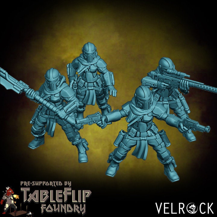 Bounty Hunter Rebels (4 Variants Available) - Velrock