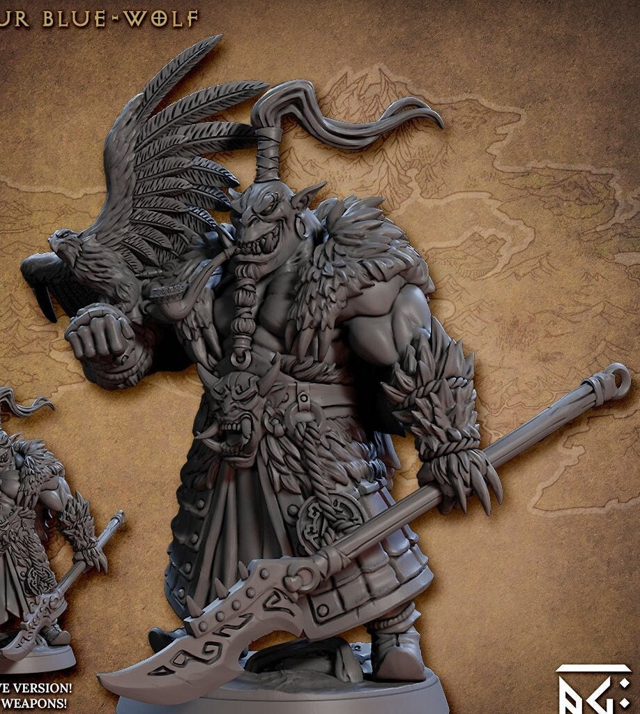 Tulguur Bluewolf (2 Variants Available) - Artisan Guild