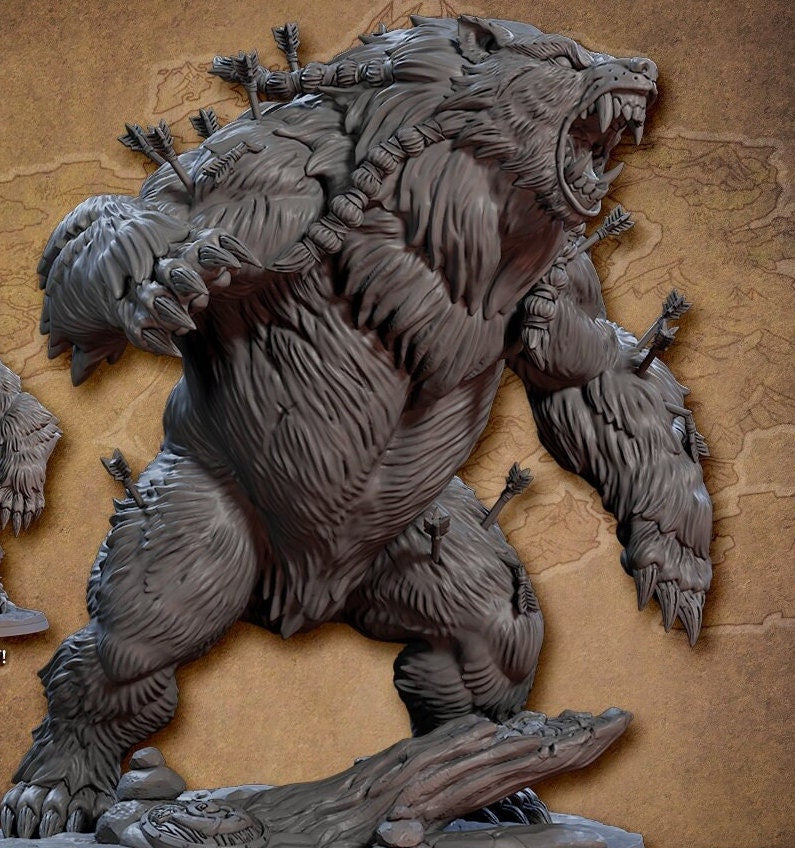 Uul-Bavgar the Giant Bear (2 Variants Available) - Artisan Guild