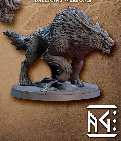 Orr'Ug Wolves (4 Variants Available) - Artisan Guild