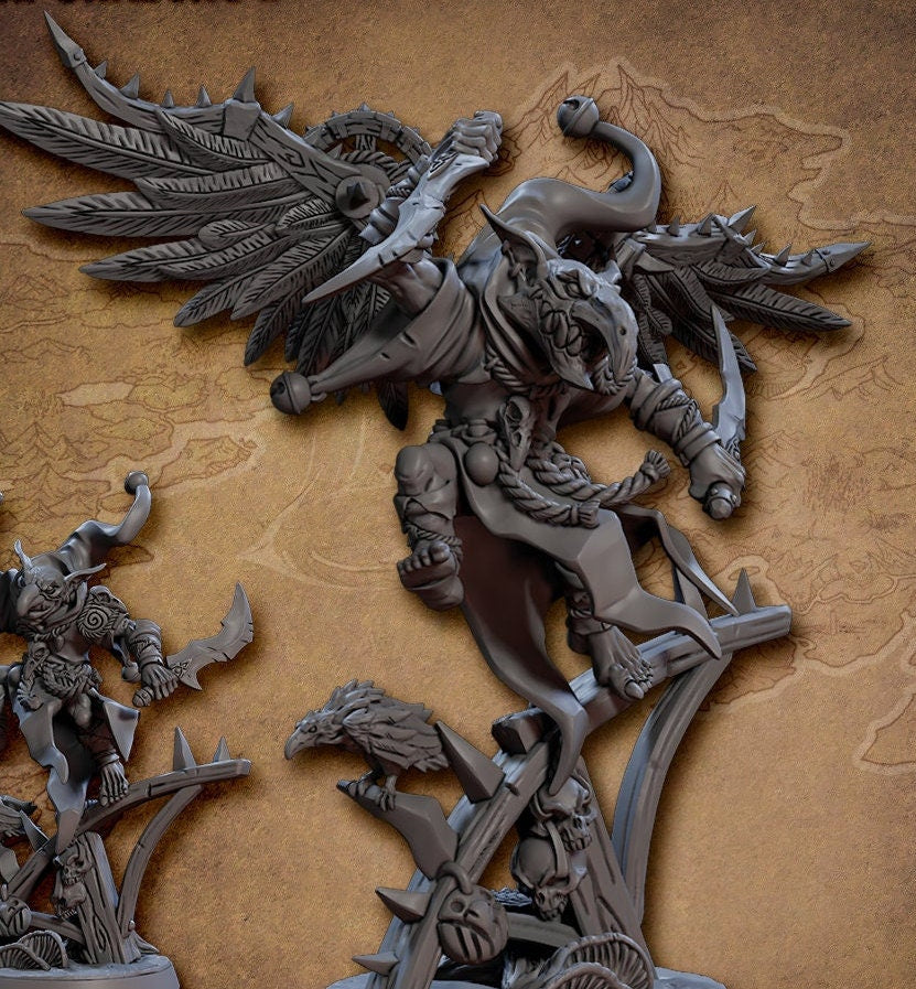 Grishak Grimcrow (2 Variants Available) - Artisan Guild