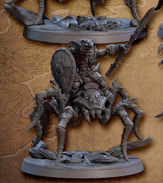 Faldorn Spider Riders, Set 2 (4 Variants Available) - Artisan Guild