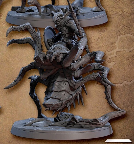 Faldorn Spider Riders, Set 2 (4 Variants Available) - Artisan Guild