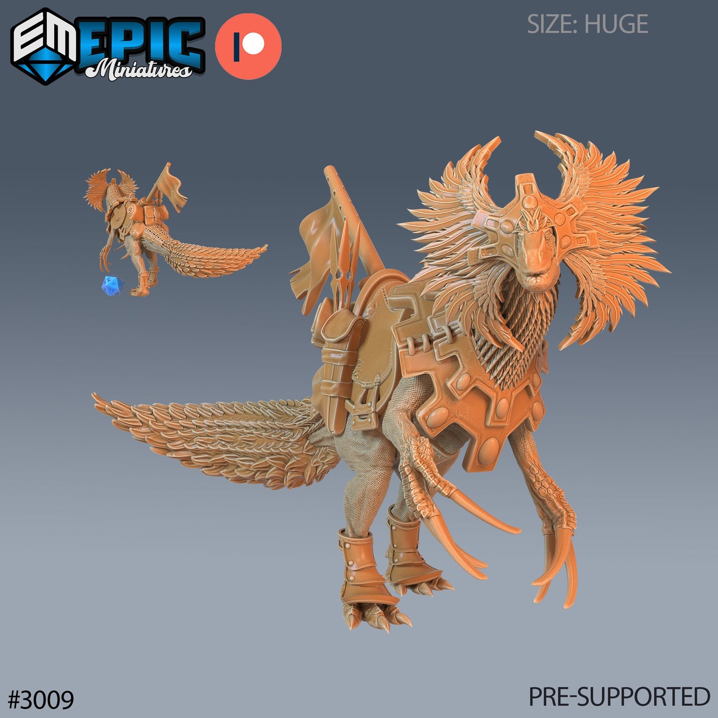 Therizinosaurus (5 Variants Available) - Epic Miniatures