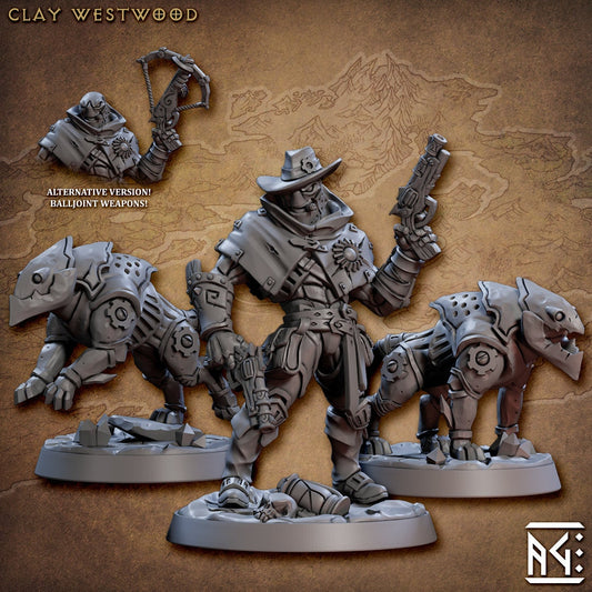 Clay Westwood and Golemhounds (4 Variants Available) - Artisan Guild