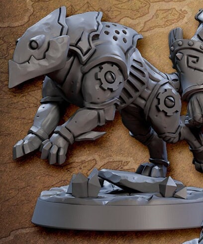 Clay Westwood and Golemhounds (4 Variants Available) - Artisan Guild