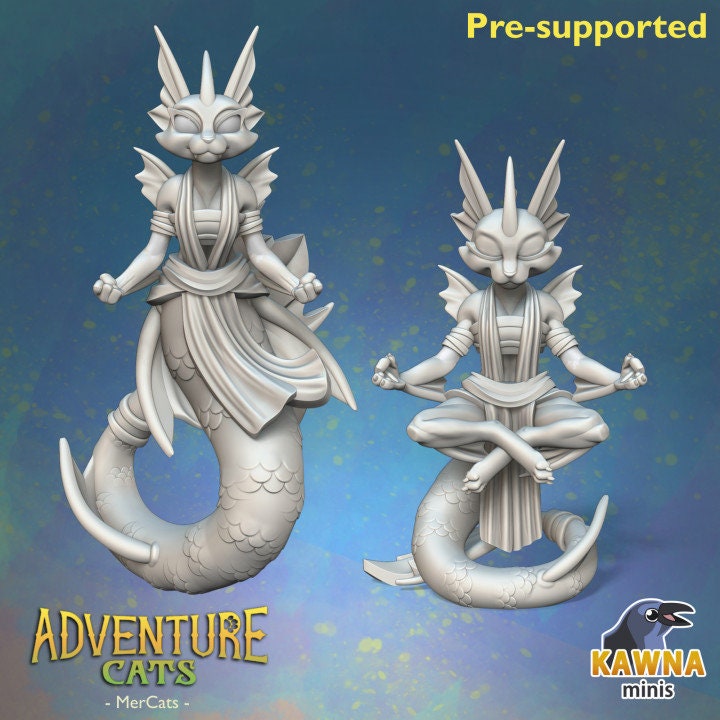 Mercat Monk (4 Variants Available) - Kawna Minis