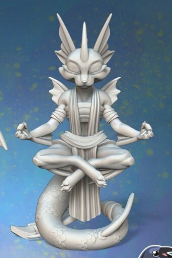 Mercat Monk (4 Variants Available) - Kawna Minis