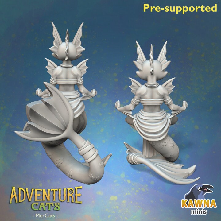 Mercat Monk (4 Variants Available) - Kawna Minis